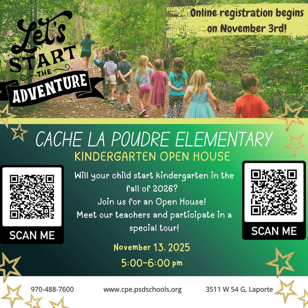 Kindergarten Open House Flyer