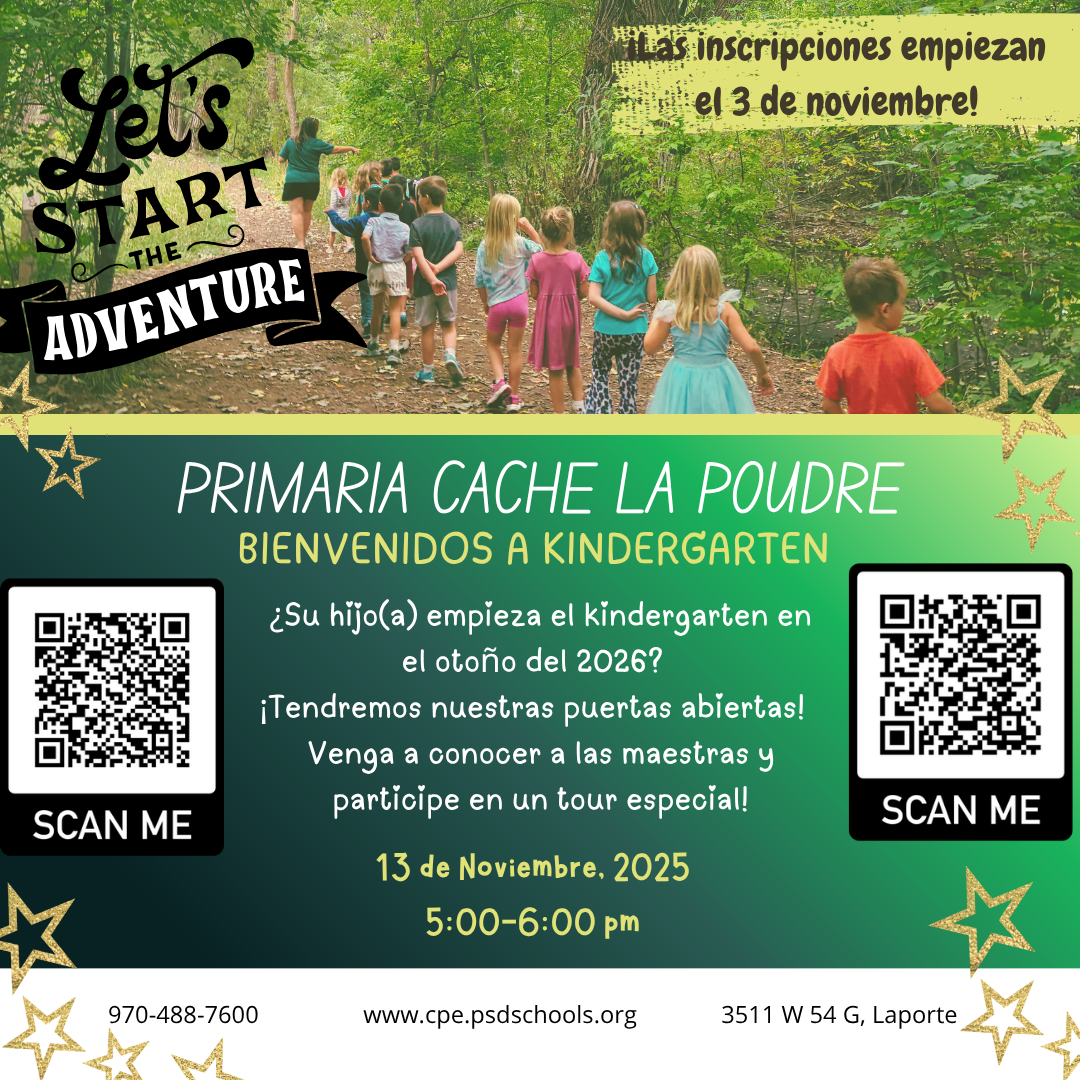 Kindergarten Open House Flyer in Spanish